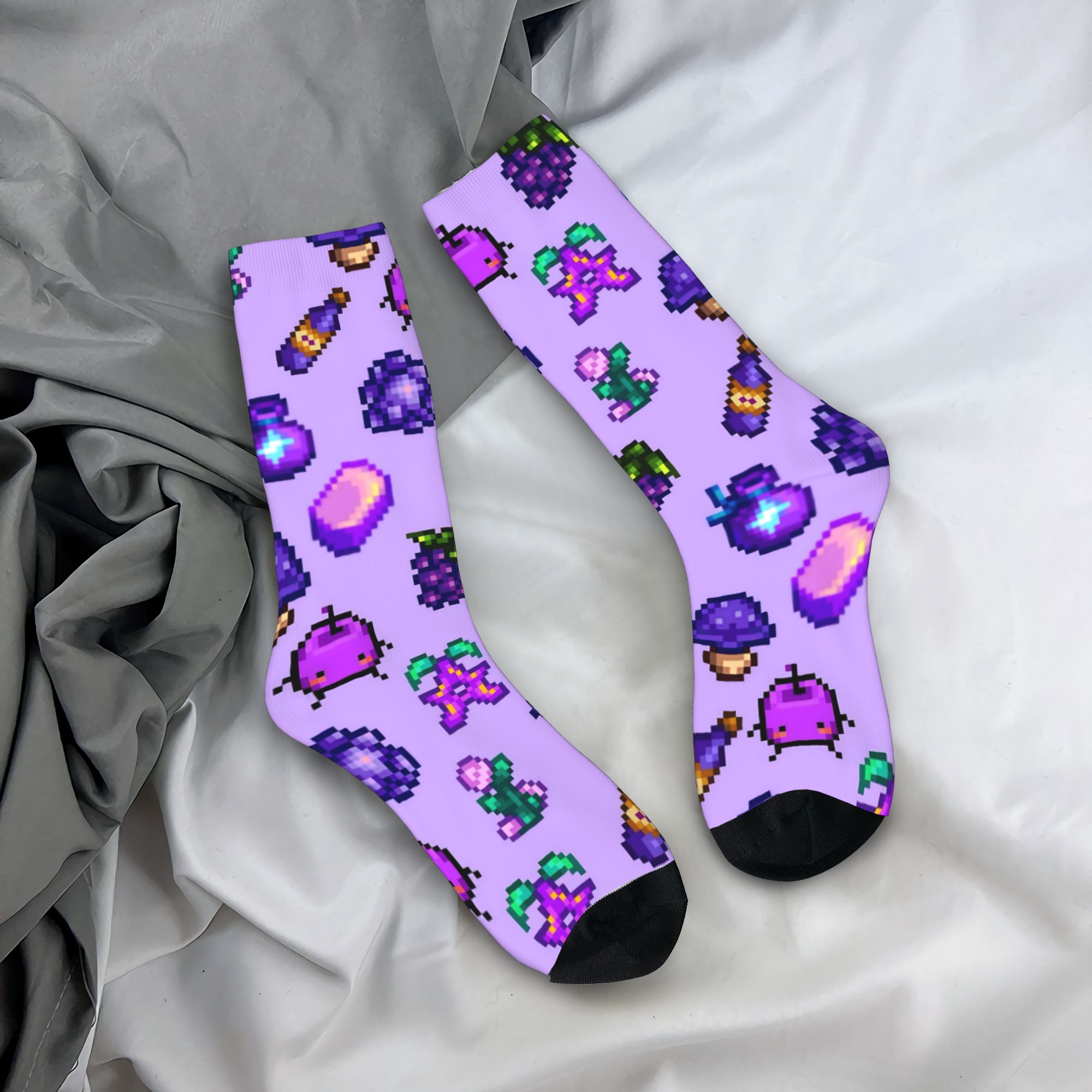 Funny Chicken Leg Socks - Stardew Valley Animals Kaus Kaki Ayam