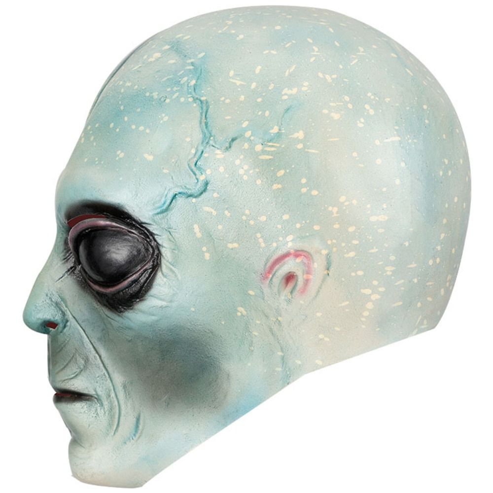 Latex Alien Mask Realistic - Topeng Alien Bahan Lateks, Topeng Kepala