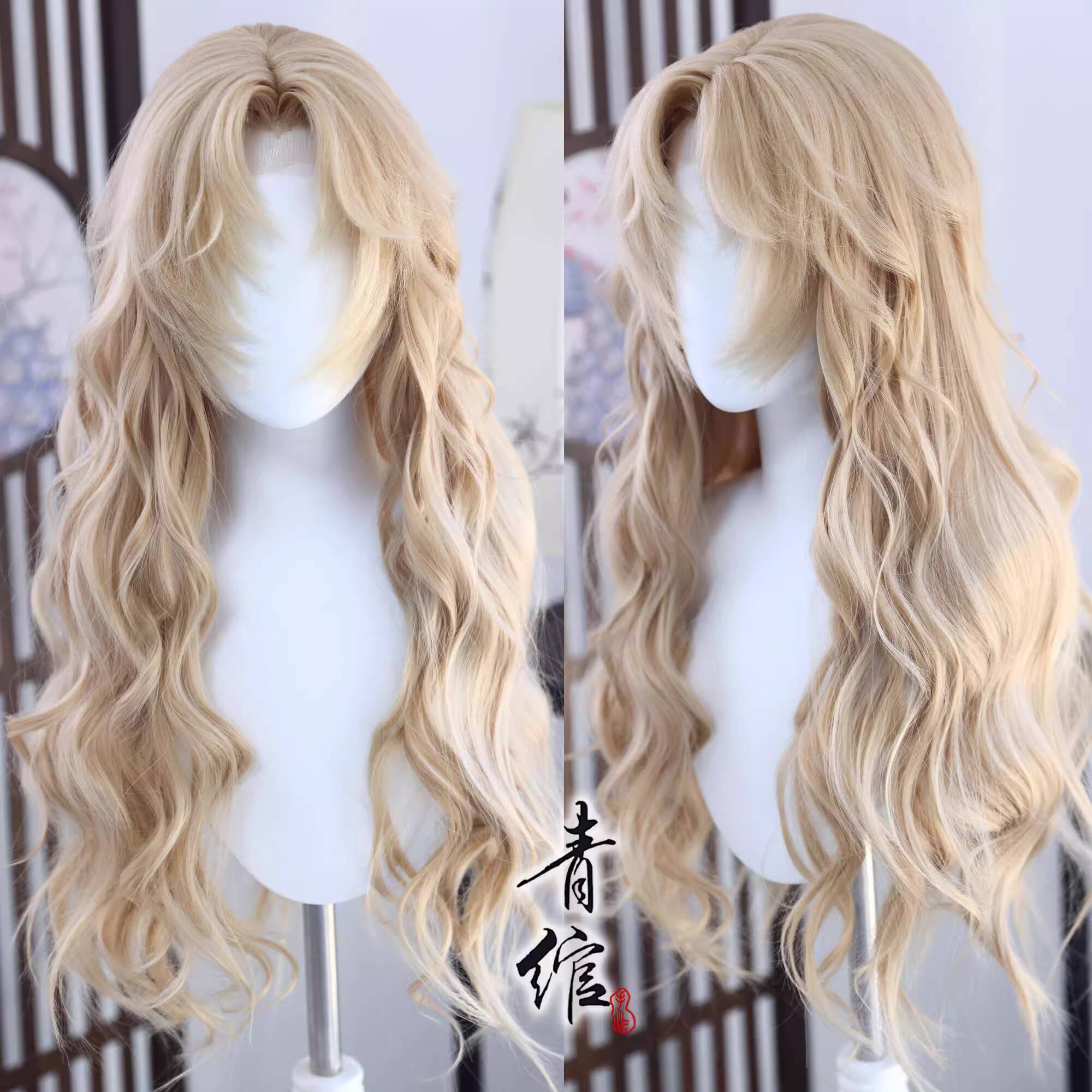 Anime Cosplay Wig Heat Resistant - Wig Cosplay Gaya Vermouth Berumotto Kudou