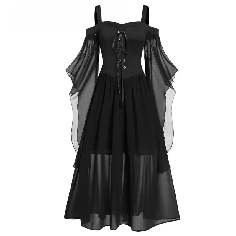 Gaun Penyihir Abad Pertengahan - Medieval Renaissance Dress Women ulasan dan harga