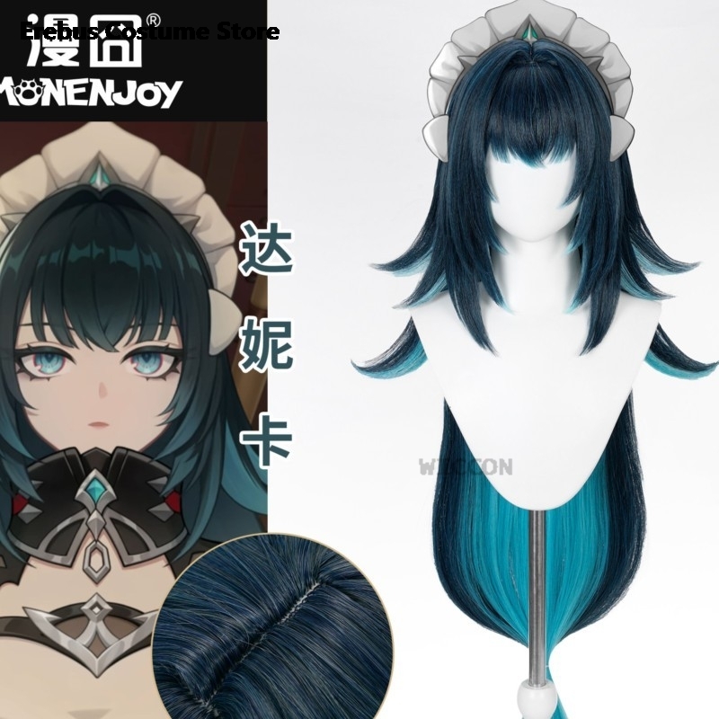 Wig Cosplay Halloween Genshin  - Anime Cosplay Wig Heat Resistant ulasan dan harga