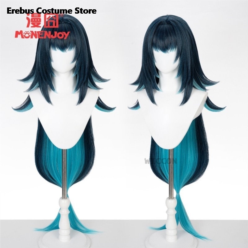 Wig Cosplay Halloween Genshin  - Anime Cosplay Wig Heat Resistant ulasan dan harga