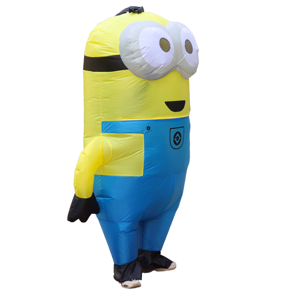 Kostum Tiup Kuning Datar untuk - Inflatable Dinosaur Costume Adult ulasan dan harga