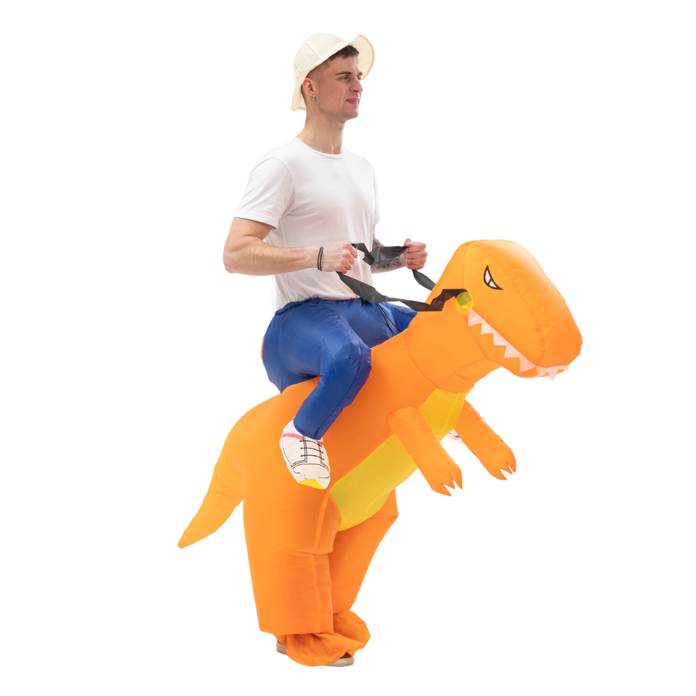 Kostum Dinosaurus Tiup untuk D - Inflatable Dinosaur Costume Adult ulasan dan harga