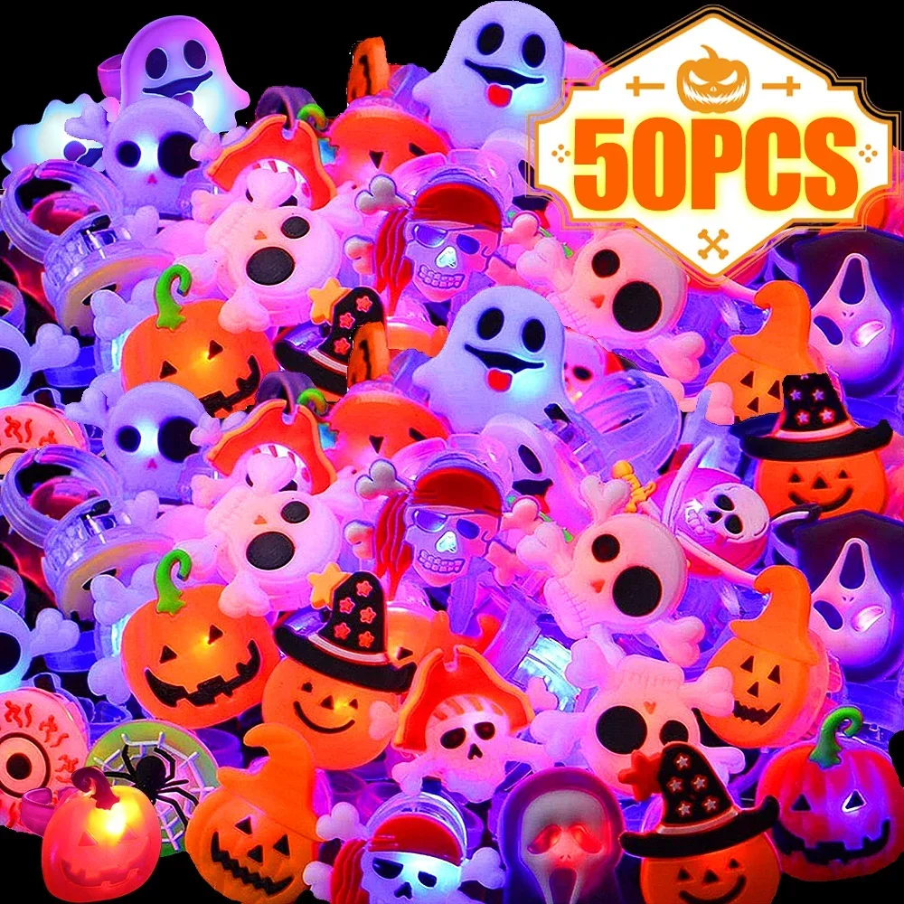 Halloween cincin bercahaya, ma - Glow In The Dark Party Glasses ulasan dan harga