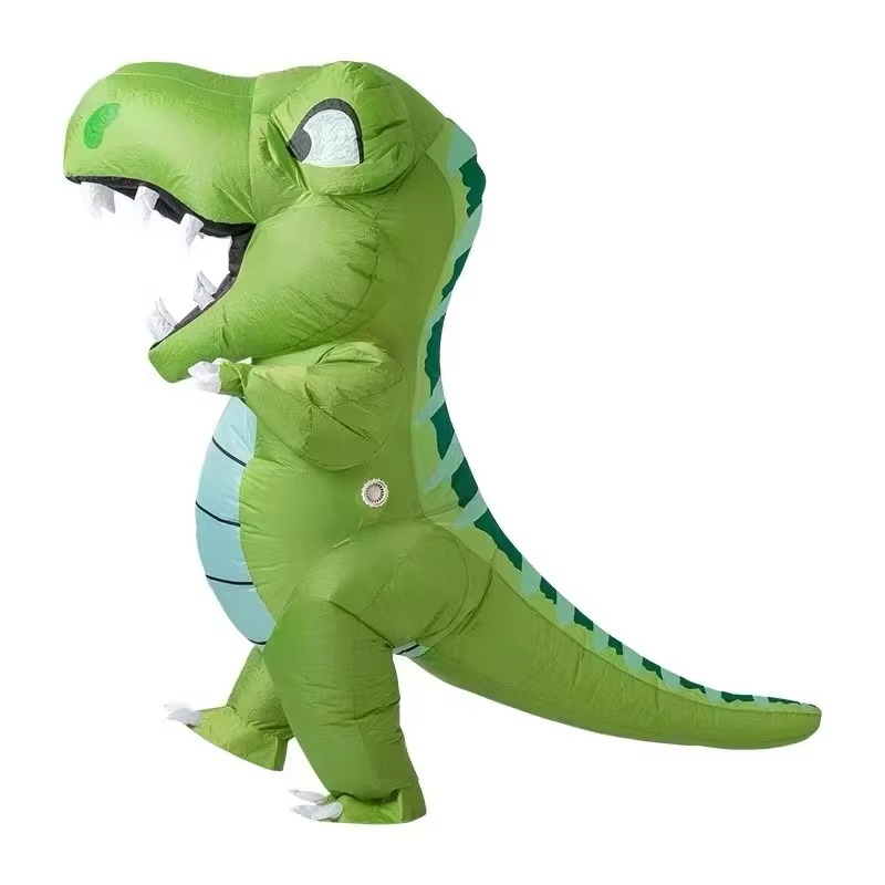 Kostum Dinosaurus Berkepala Be - Inflatable Dinosaur Costume Adult ulasan dan harga