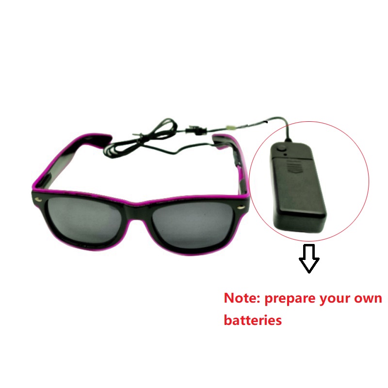 Baru lampu kacamata Led Rave p - Glow In The Dark Party Glasses ulasan dan harga