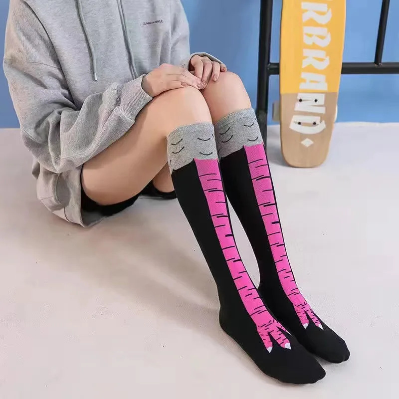 1/2/3 Buah Stoking Kaki Ayam L - Funny Chicken Leg Socks ulasan dan harga