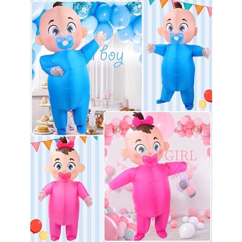 2-Pak Kostum Bayi Tiup Lucu un - Costumes ulasan dan harga