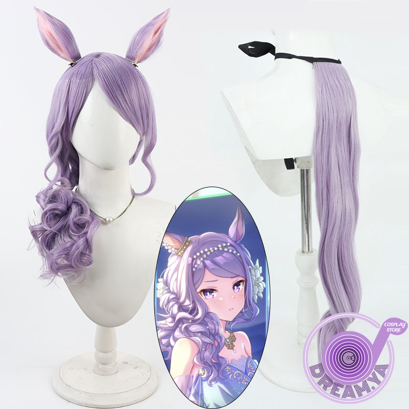 Wig Cosplay Mejiro Umamusume P - Anime Cosplay Wig Heat Resistant ulasan dan harga