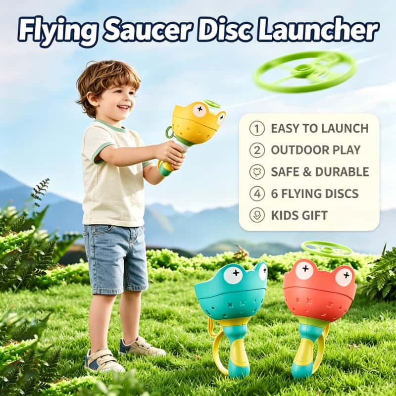 Peluncur Piringan Terbang Main - Novelty Gifts ulasan dan harga