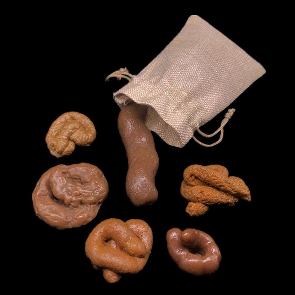 6 Buah Mainan Lucu Berbentuk K - Fake Poop Gag Gift ulasan dan harga